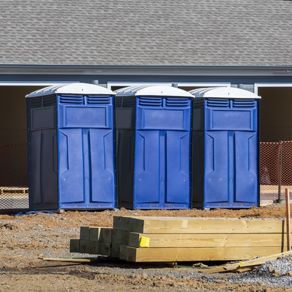 are there any restrictions on where i can place the porta potties during my rental period in Lebanon Junction KY